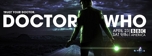 Poster americano della sesta stagione di Doctor Who.