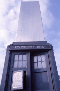 The TARDIS in Cardiff