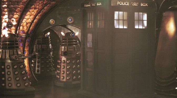 I Dalek attorno al TARDIS