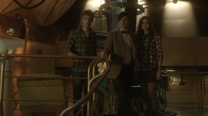 Il Dottore, Amy e Rory.