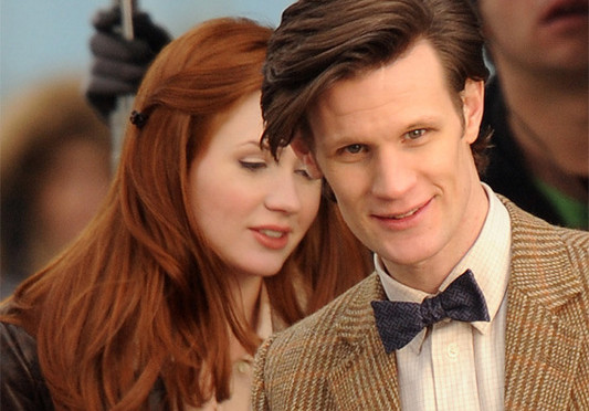 Il Dottore ed Amy.