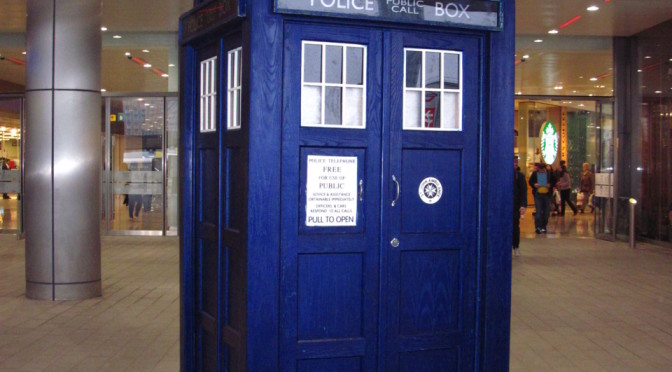 Il TARDIS al Westfield Stratford City.