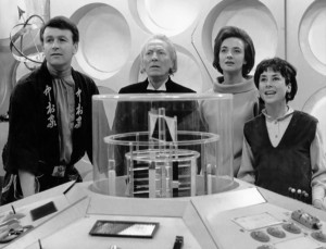 Il cast della prima stagione di Doctor Who.